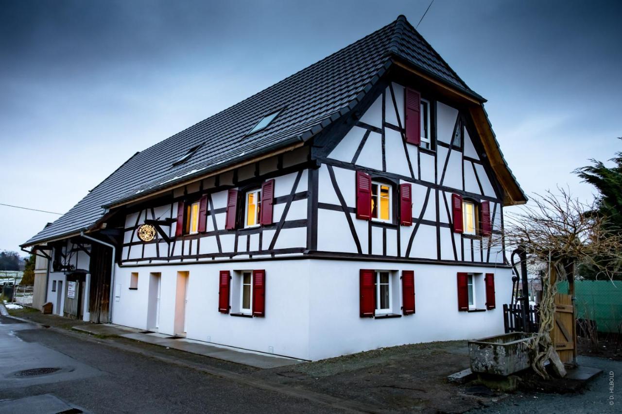 Gite Les Sabots De Paille, Alsace Haut-Rhin Ballesdorf Eksteriør bilde